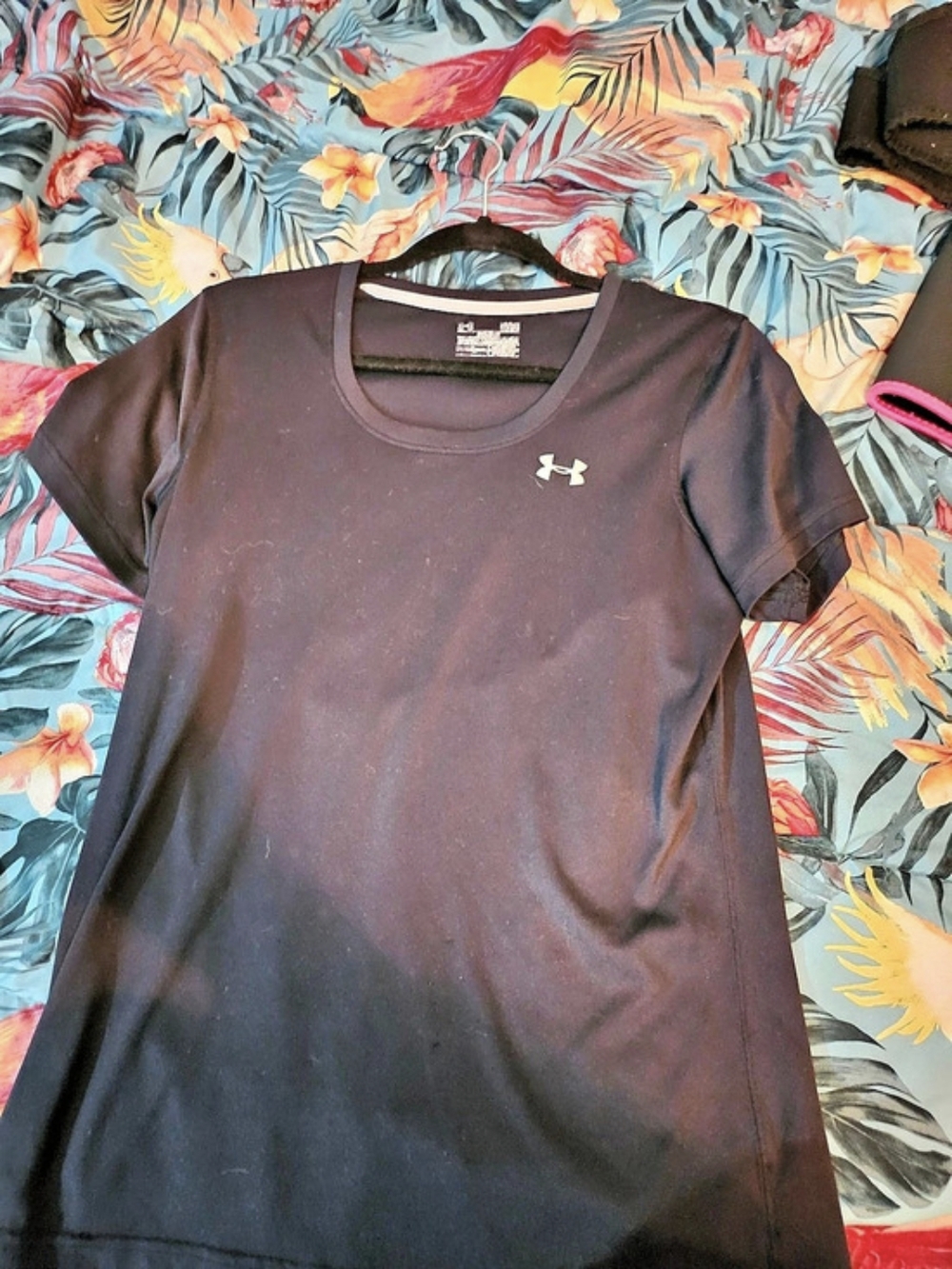 Under Armour UA Tech Short Sleeve T-Shirt Black Small